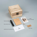 BOBO BIRD Luxury Wood Stainless Steel Watch