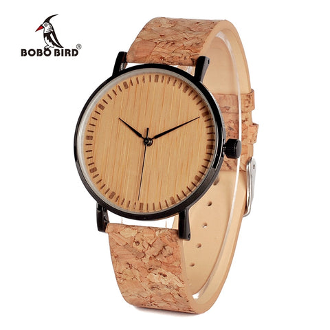 BOBO BIRD V-E19 Bamboo Wristwatch