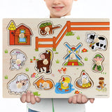 Montessori Wooden Puzzles