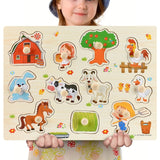 Montessori Wooden Puzzles