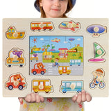 Montessori Wooden Puzzles