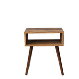 Wooden covered side coffe table