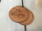 Personalized Coasters