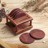 Hot coasters "Classic" wood